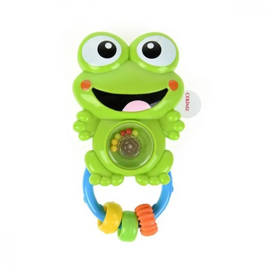 Babycim Kurbağa Çıngırak Sesli - 1