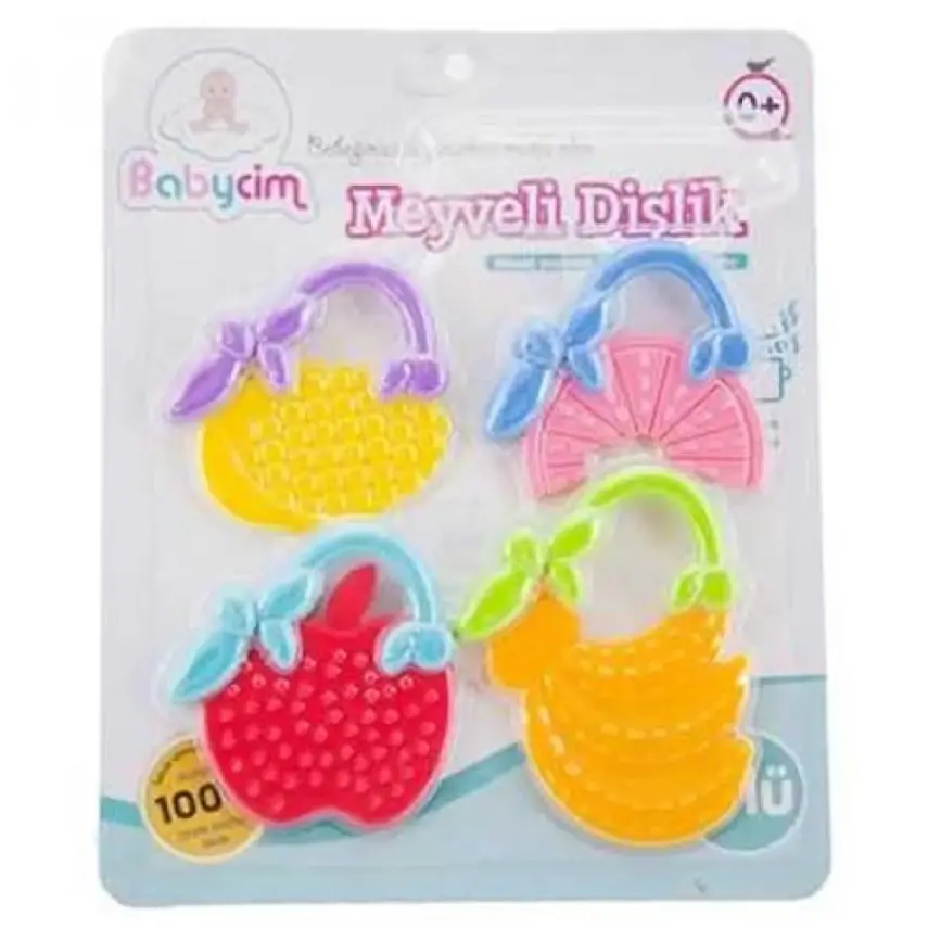 Babycim Meyveli Dişlik 4'lü - 1
