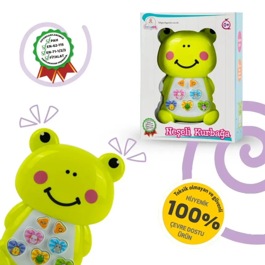 Babycim Neşeli Kurbağa Arkadaşım - 3
