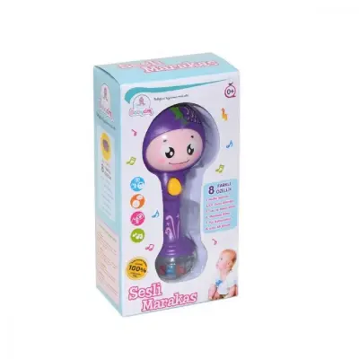 Babycim Neşeli Suratlı Işıklı Sesli Marakas - 2