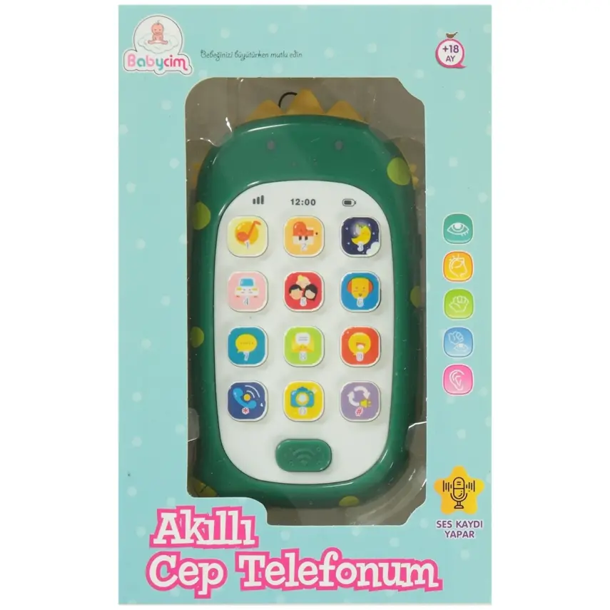 Babycim Ses Kaydeden Neşeli Telefonı - 2