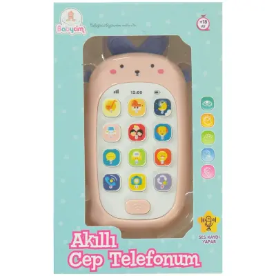 Babycim Ses Kaydeden Neşeli Telefonı - 1