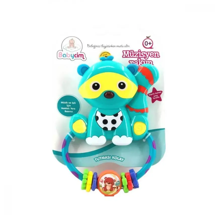 Babycim Sesli Dişlik Rakun - 1