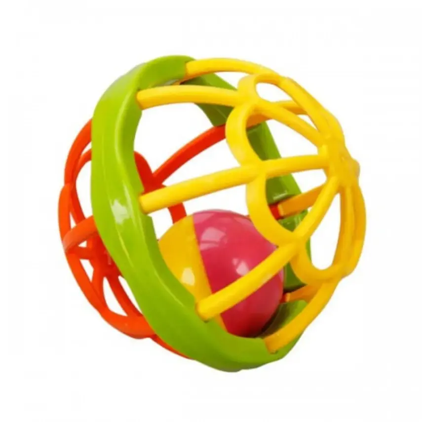 Babycim Soft Plastik Çıngıraklı Top - 3