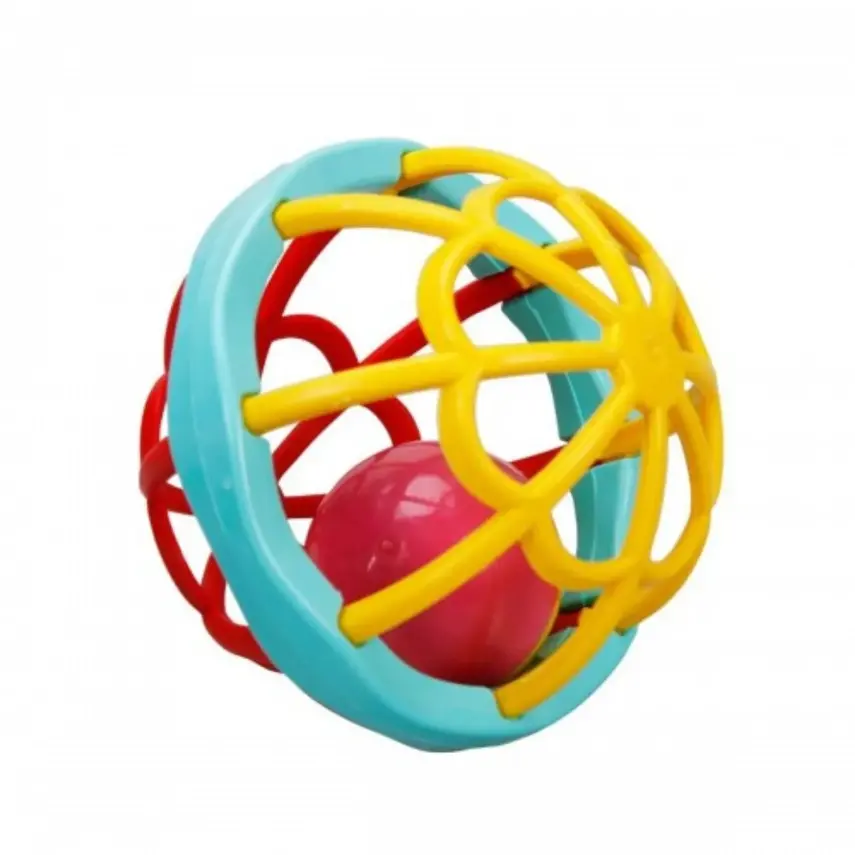 Babycim Soft Plastik Çıngıraklı Top - 4