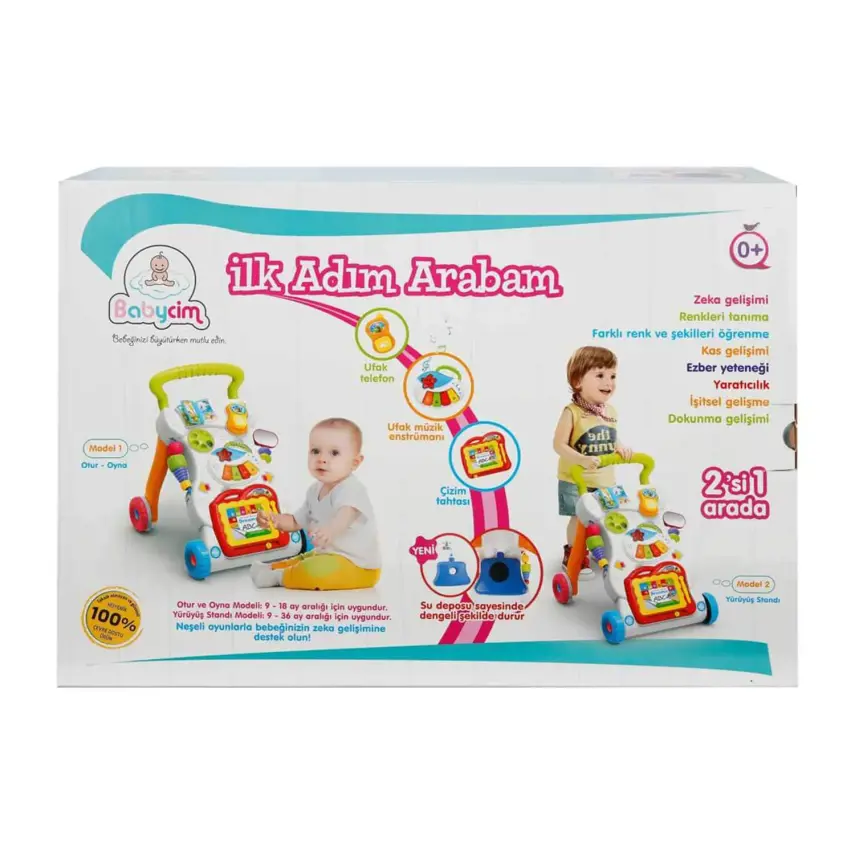 Babycim Yazı Tahtalı İlk Arabam - 3