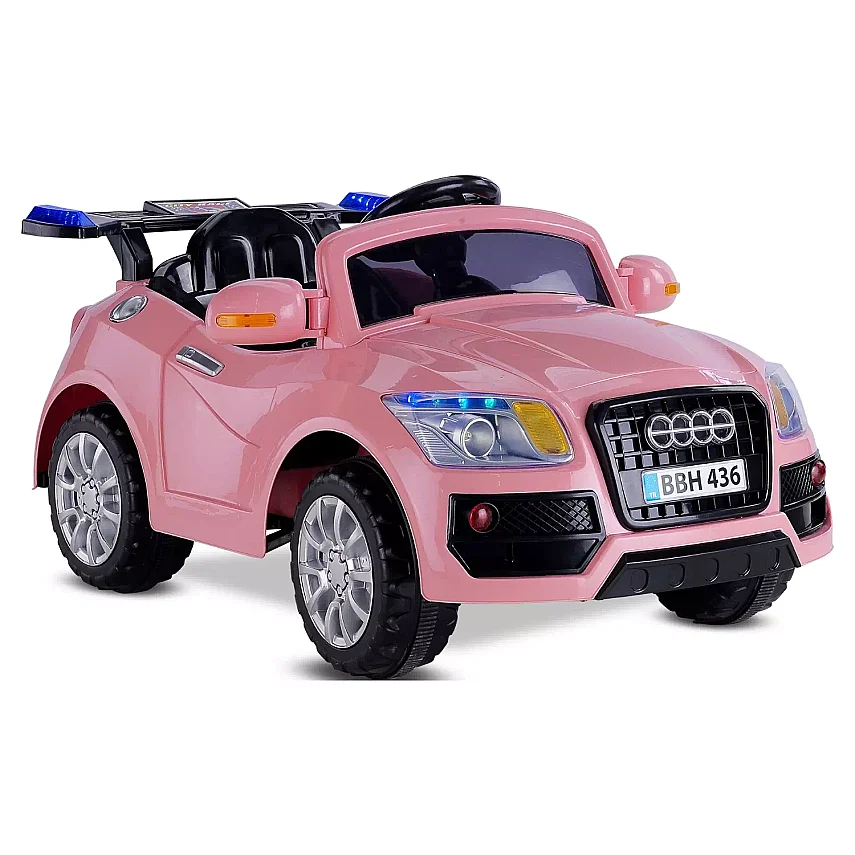 Babyhope 436 Akülü Araba Pastel Pembe - 1