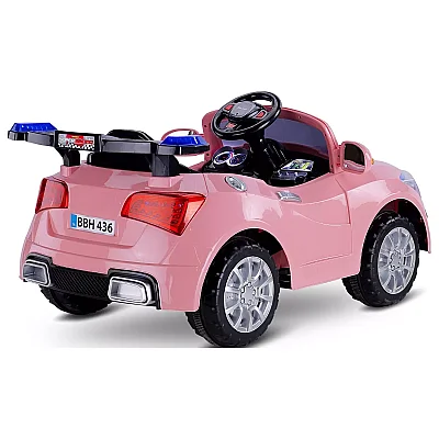Babyhope 436 Akülü Araba Pastel Pembe - 4