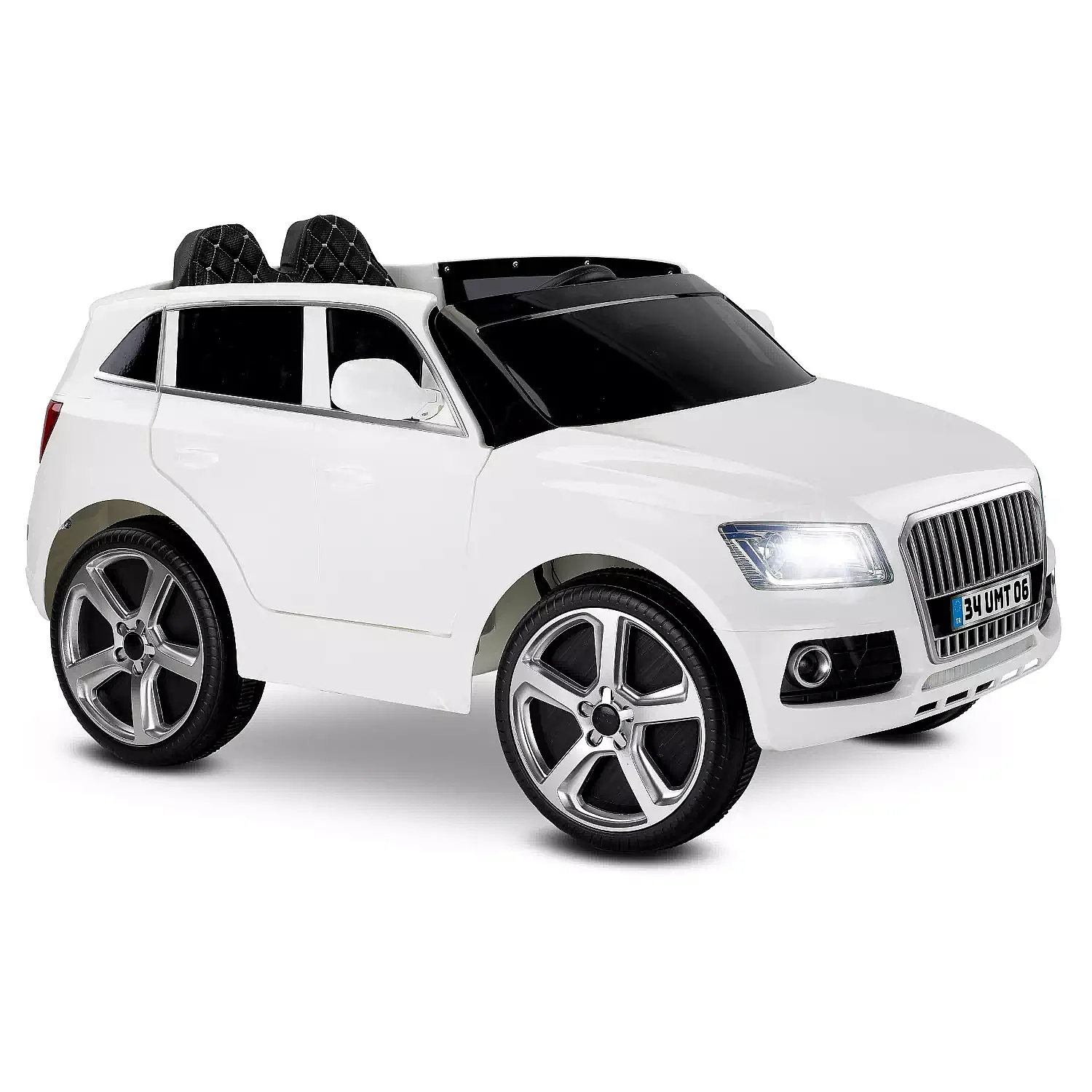 Babyhope 437-Q Akülü Araba Beyaz
