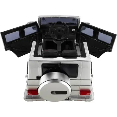 Babyhope 439A Akülü Jeep 12V Gri Metalik (1)