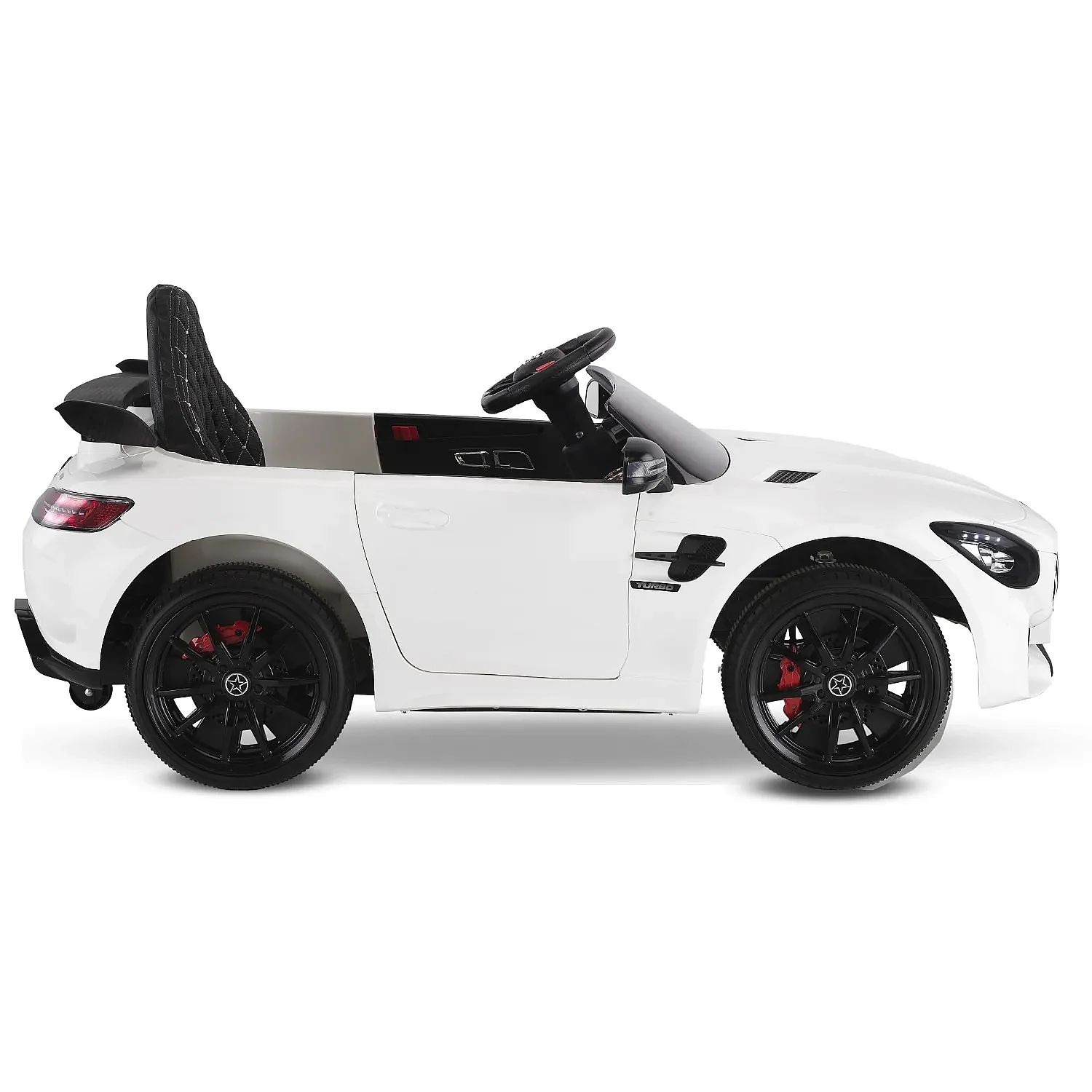 Babyhope 444 GTR Sport Akülü Araba Beyaz 12V