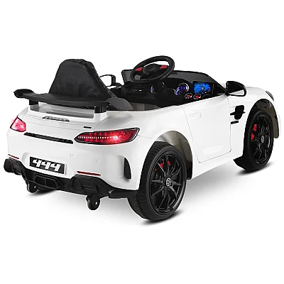 Babyhope 444 GTR Sport Akülü Araba Beyaz 12V - 4