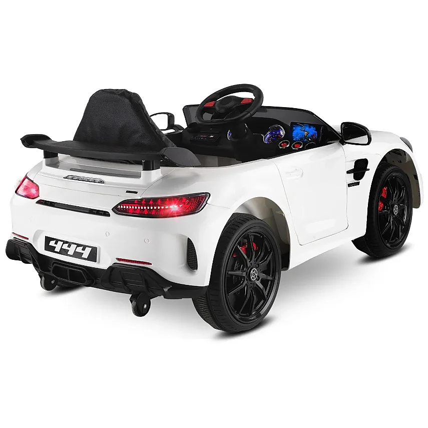 Babyhope 444 GTR Sport Akülü Araba Beyaz 12V - 4