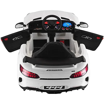 Babyhope 444 GTR Sport Akülü Araba Beyaz 12V - 5