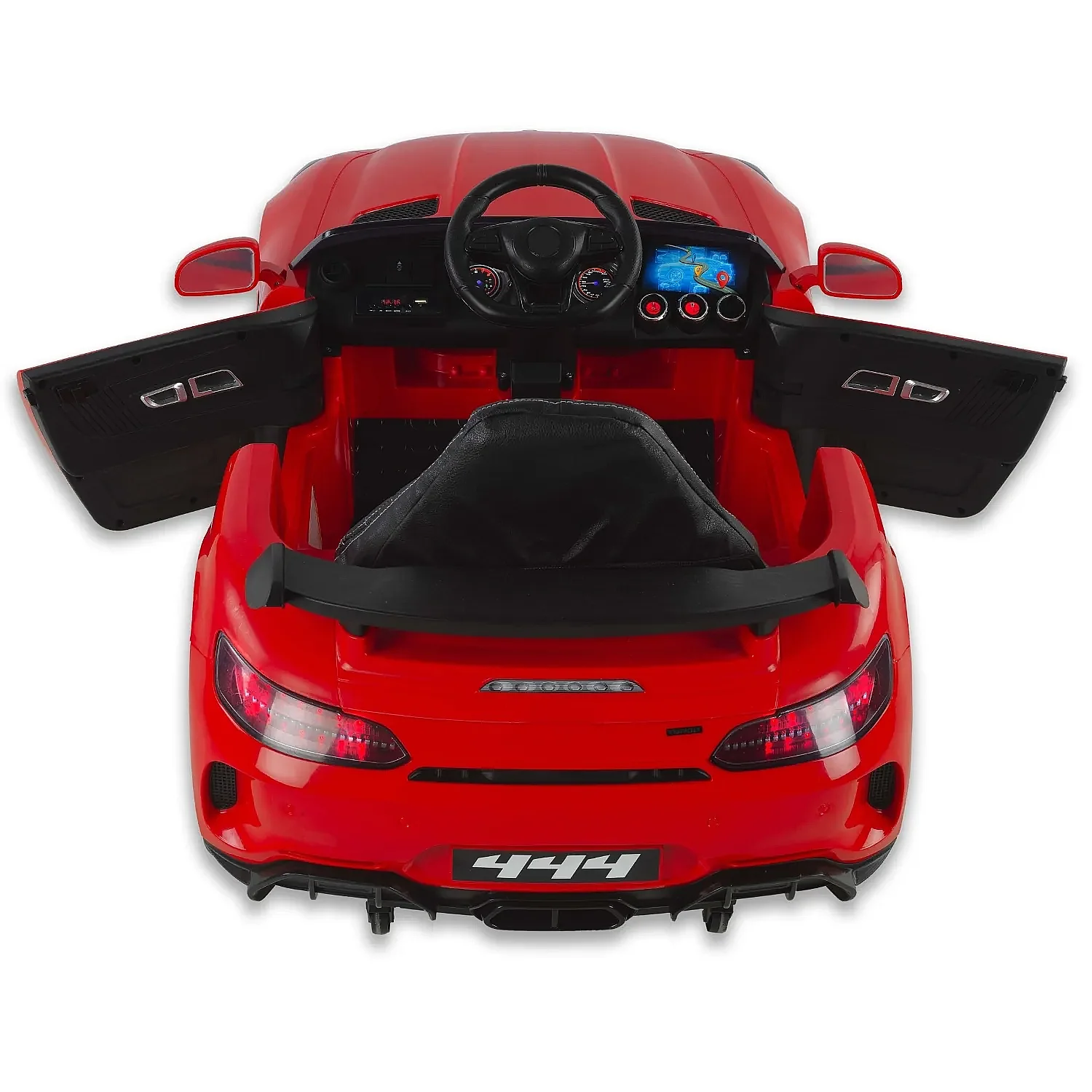 Babyhope 444 GTR Sport Akülü Araba Kırmızı 12V