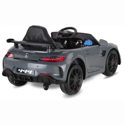 Babyhope 444 GTR Sport Akülü Araba Koyu Gri 12V - 3