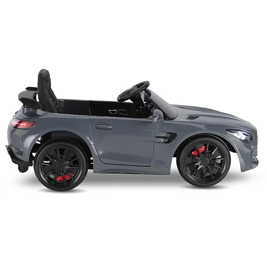 Babyhope 444 GTR Sport Akülü Araba Koyu Gri 12V - 3