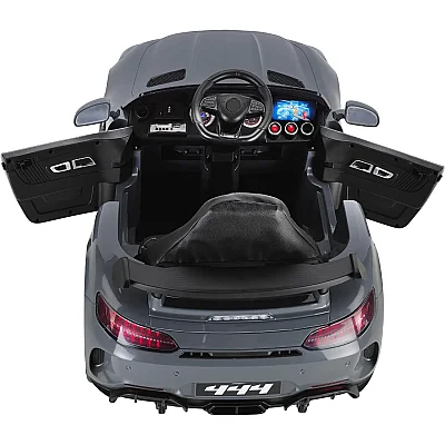Babyhope 444 GTR Sport Akülü Araba Koyu Gri 12V - 5