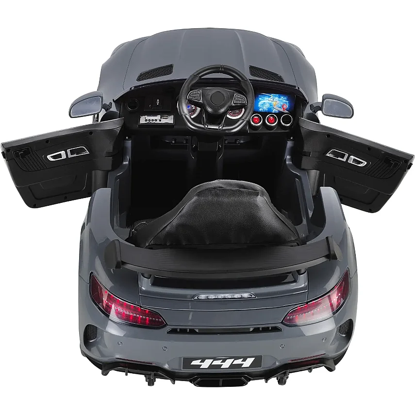 Babyhope 444 GTR Sport Akülü Araba Koyu Gri 12V - 5