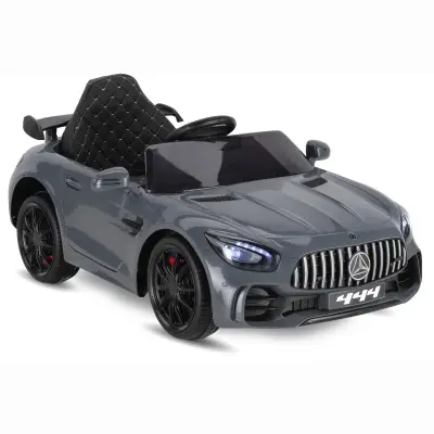 Babyhope 444 GTR Sport Akülü Araba Koyu Gri 12V (1)