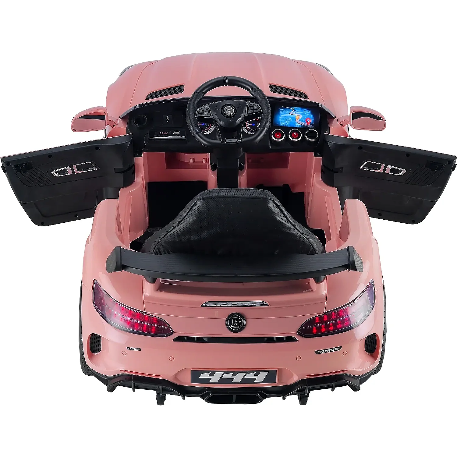 Babyhope 444 GTR Sport Akülü Araba Pembe 12V
