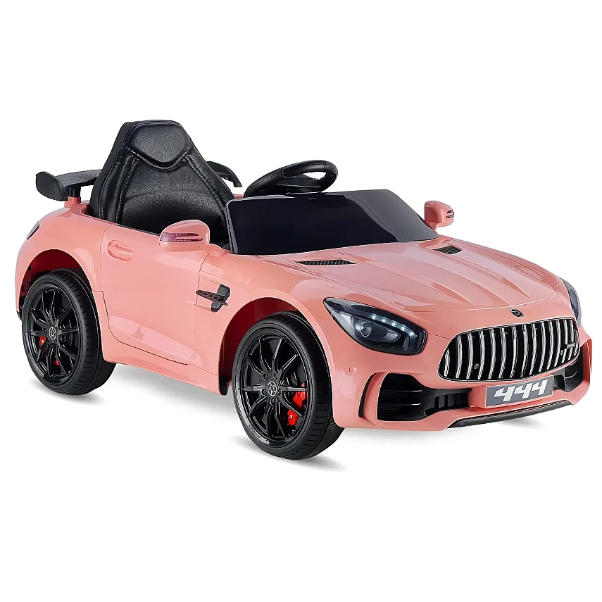 Babyhope 444 GTR Sport Akülü Araba Pembe 12V - 1