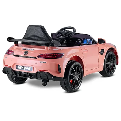Babyhope 444 GTR Sport Akülü Araba Pembe 12V - 5
