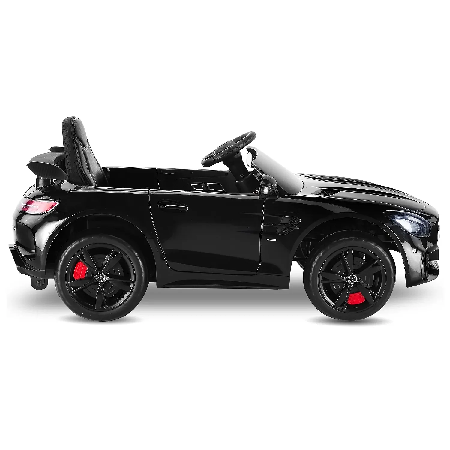 Babyhope 444 GTR Sport Akülü Araba Siyah 12V