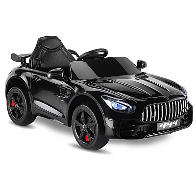 Babyhope 444 GTR Sport Akülü Araba Siyah 12V