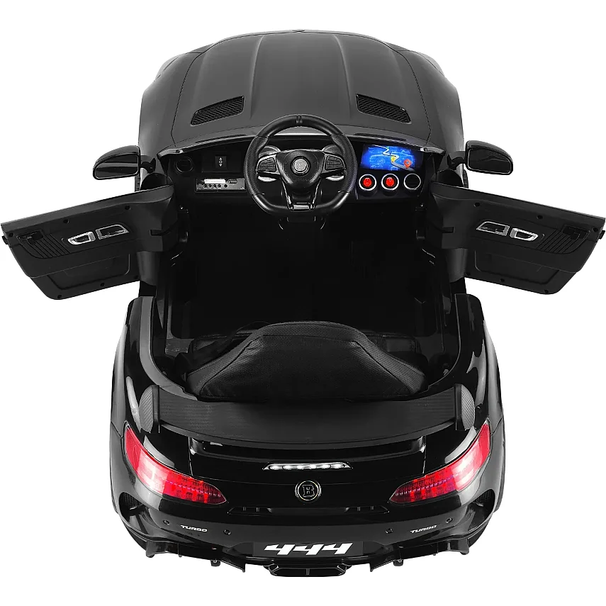 Babyhope 444 GTR Sport Akülü Araba Siyah 12V - 5