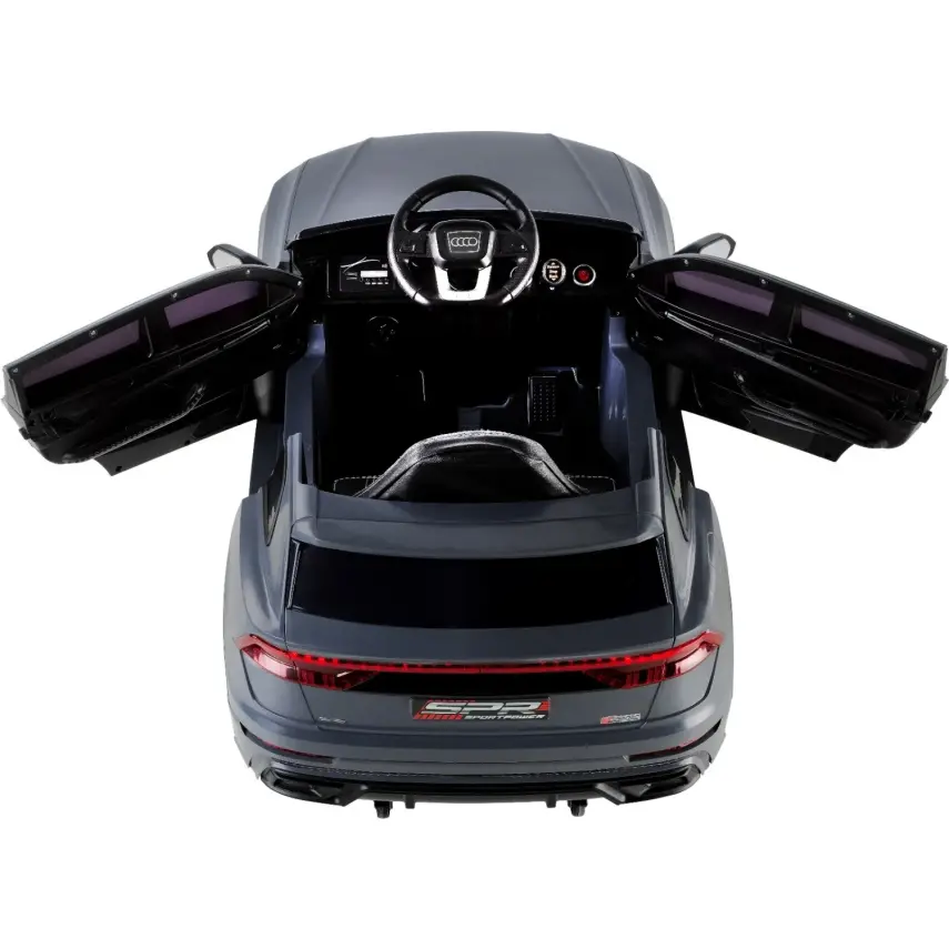 Babyhope 445-Sp Sportpower Akülü Araba 12 Volt Gri - 4