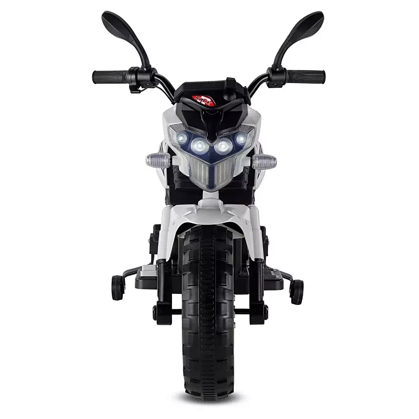 Babyhope 447 Motocross Akülü Motor 12V Beyaz - 3