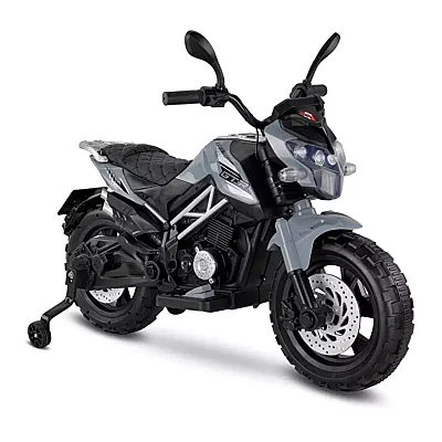 Babyhope 447 Motocross Akülü Motor 12v Gri