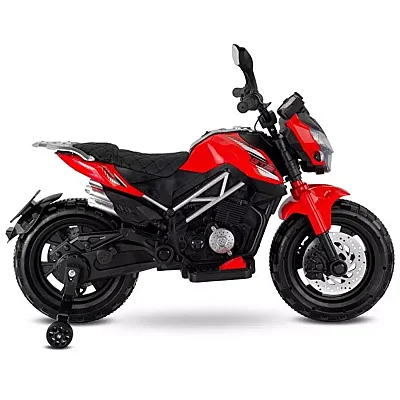 Babyhope 447 Motocross Akülü Motor 12V Kırmızı (1)