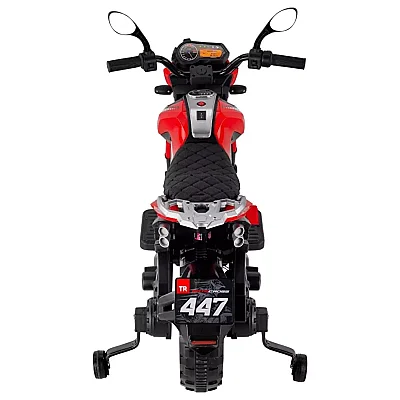Babyhope 447 Motocross Akülü Motor 12V Kırmızı - 4