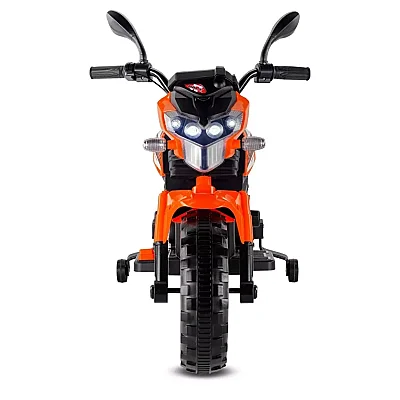 Babyhope 447 Motocross Akülü Motor 12V Turuncu - 3