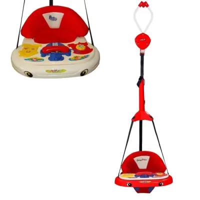 Babyhope 703 Piyanolu Hoppala Kırmızı