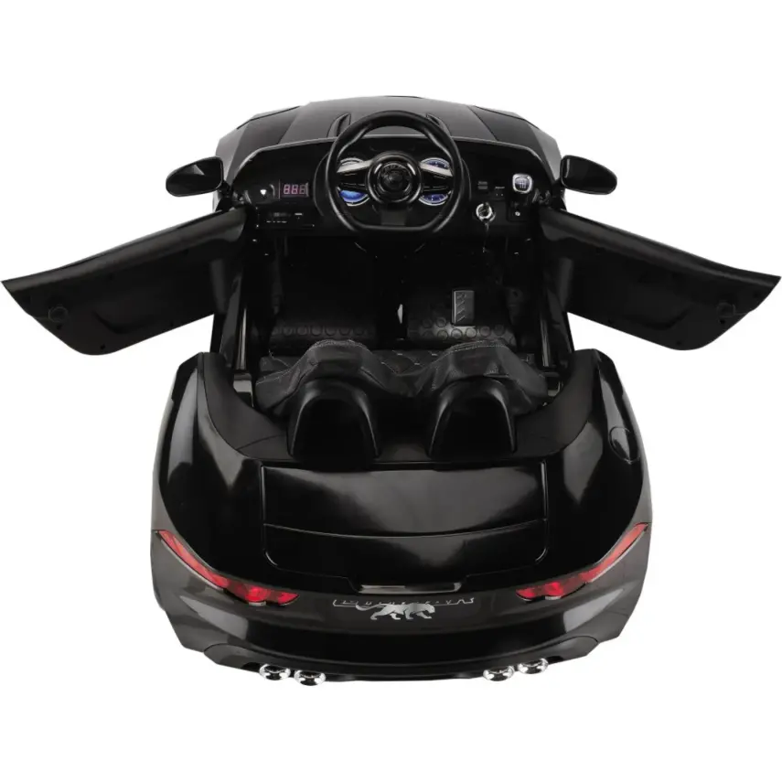 Babyhope Cougar Akülü Araba 12V Siyah - 4