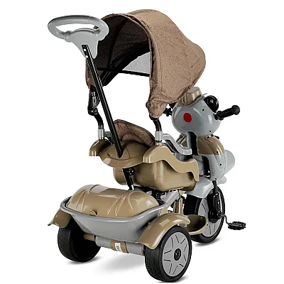 Babyhope Little Panda Lüx Bisiklet Kahve Bej - 3