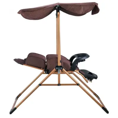 Babyhope Lüks Yatarlı Tepsili Salıncak Kırçıllı Siyah - 2