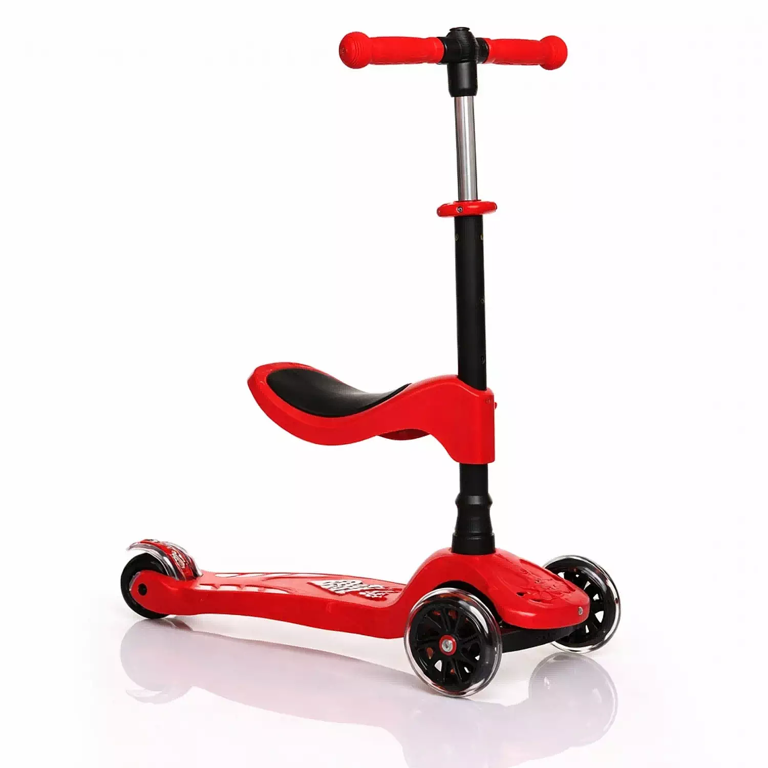 Babyhope Oturaklı Scooter 2in1 Kırmızı