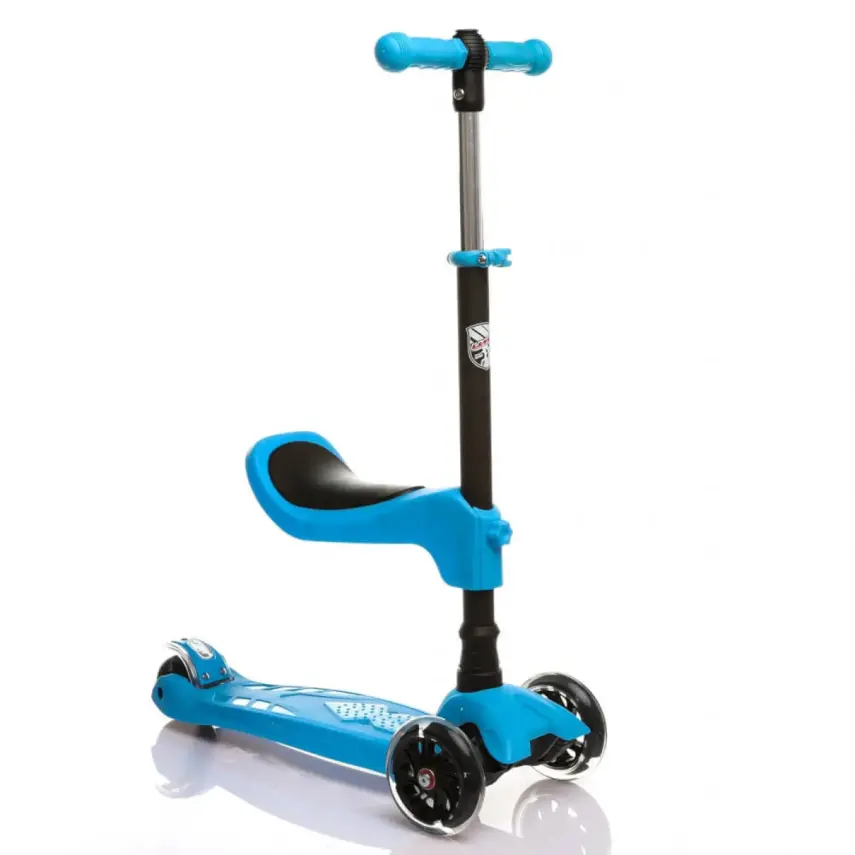 Babyhope Oturaklı Scooter 2in1 Mavi - 1