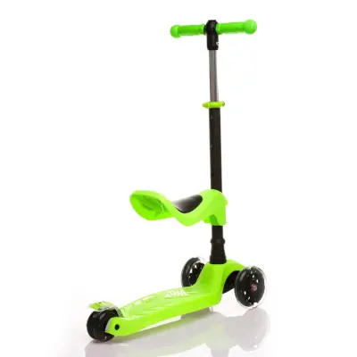 Babyhope Oturaklı Scooter 2in1 Yeşil - 4