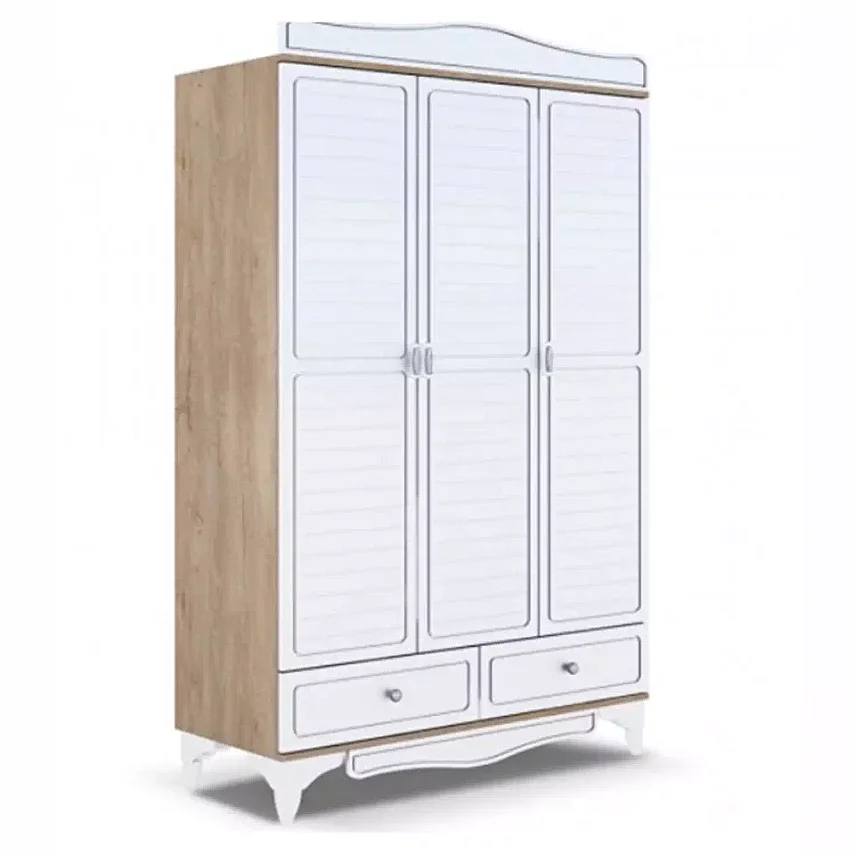 Babyhope Santana 3 Kapılı Gardrop Dolgu Kapak - 4