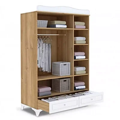 Babyhope Santana 3 Kapılı Gardrop Dolgu Kapak - 3