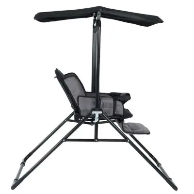 Babyhope Yatarlı Salıncak Kırçıllı Gri - 2