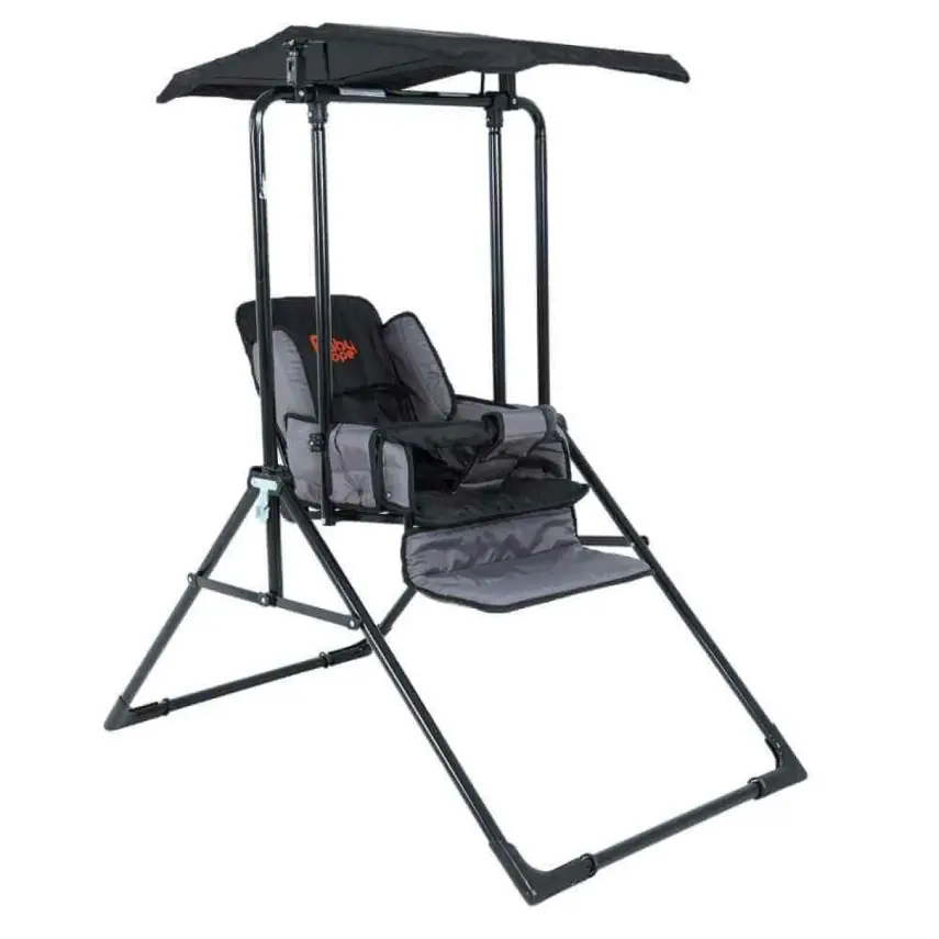 Babyhope Yatarlı Salıncak Kırçıllı Siyah - 1