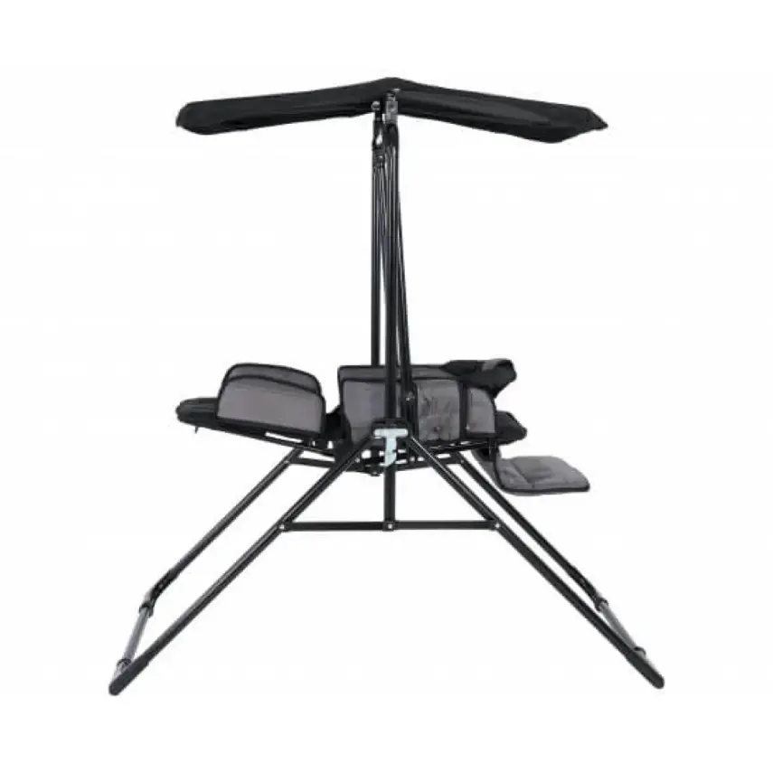 Babyhope Yatarlı Salıncak Kırmızı-Gri - 3