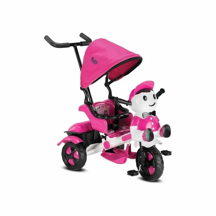 Babyhope Yupi Triycle Üç Tekerlikli Bisiklet Pembe - 1