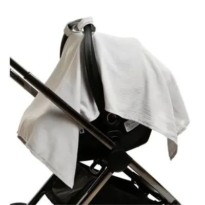 Babyjem Ana Kucağı Örtüsü Bürümcük Gri - 7